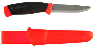 Mora Red Companion Serrated