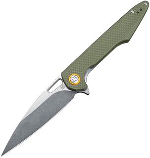Artisan Archaeo Linerlock Green
