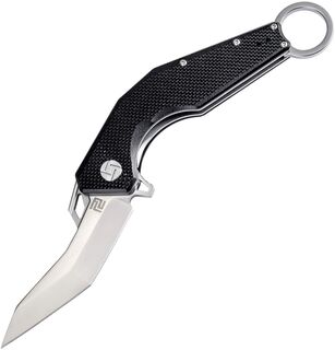 Artisan Cobra Linerlock Black D2