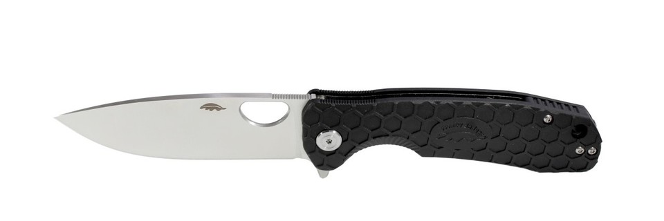 Honey Badger Flipper Black Medium - D2 Steel