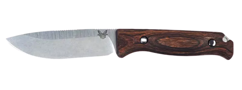 Benchmade Saddle Mountain Skinner Wood