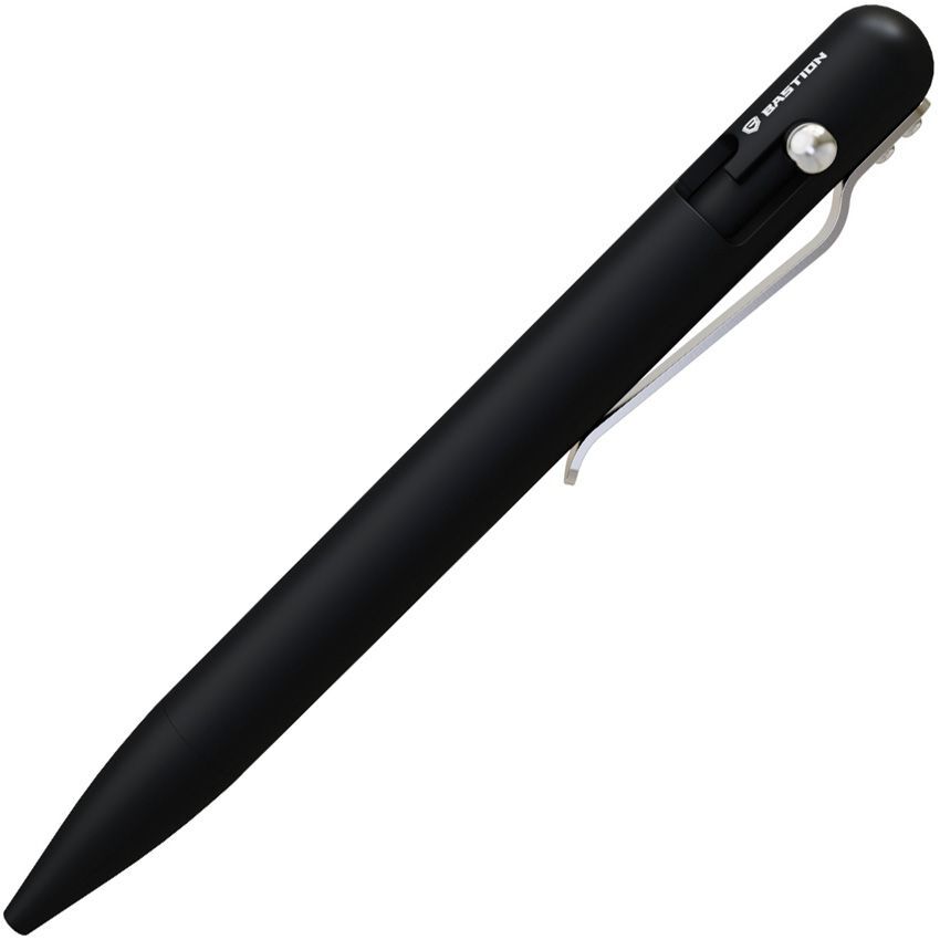Bastion Bolt Action Pen - Black Aluminum