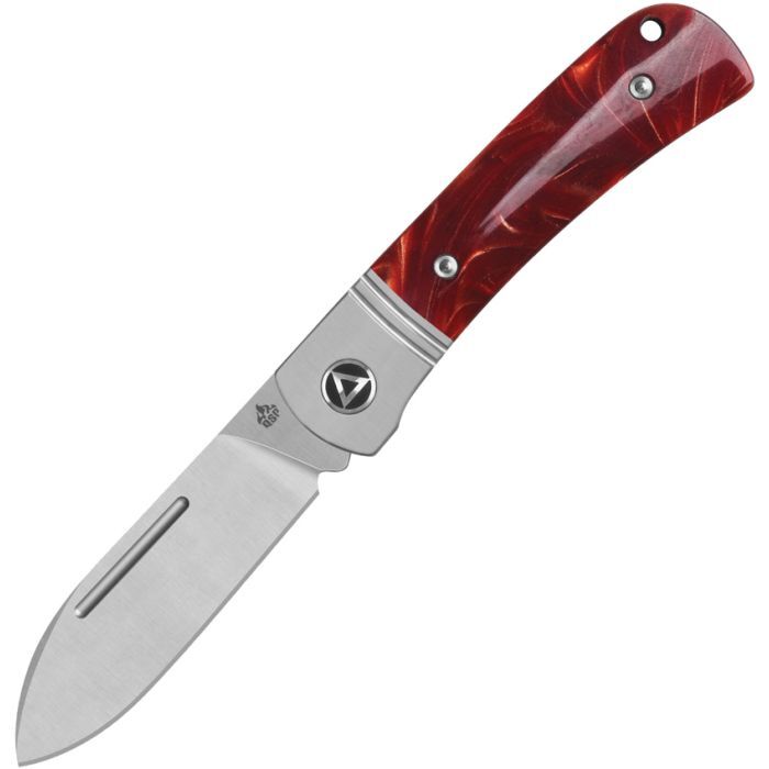 QSP Hedgehog Slipjoint Red Knife