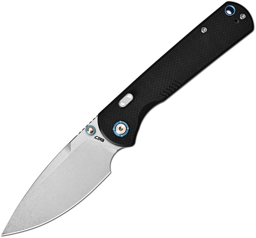 CJRB Latitude Black Folding Knife