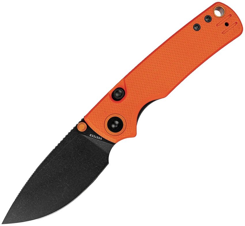Vosteed Porcupine Orange-Black Folding Knife