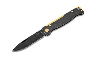 Boker Plus Atlas Black Stonewash Brass
