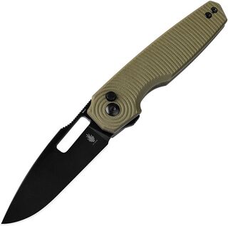 Kizer Dogfish Button Lock OD G10
