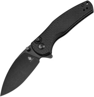 Kizer Mini Grouper Button Lock Blk