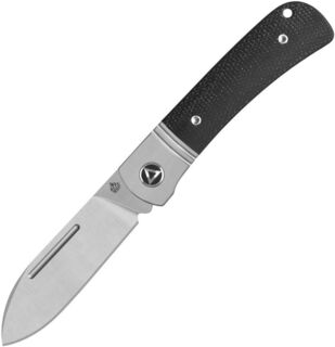 QSP Hedgehog Slipjoint Black Micarta Knife