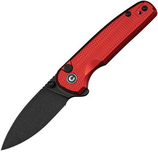 Civivi Mini Shakan Button Lock Red Folding Knife