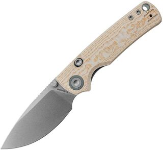 Vosteed Porcupine Top Linerlock Mic - Bamboo